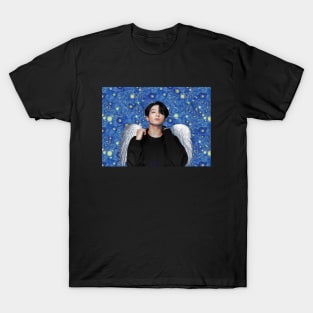 Bts Kookie - Van Gogh Starry Night - angel | BTS Army kpop gift T-Shirt